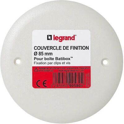 Legrand 85mm Metselbox Deksel - Elektrische Box Accessoire Legrand 85mm Metselbox Deksel - Elektrische Box Accessoire