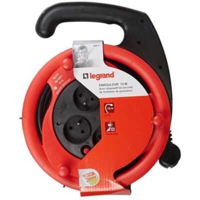 Legrand 090971 Extensión eléctrica - cable de 15m, enchufe tipo E francés Legrand 090971 Extensión eléctrica - cable de 15m, enchufe tipo E francés