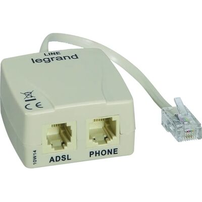 Legrand ADSL Filter RJ45 - Telefon & Internet Legrand ADSL Filter RJ45 - Telefon & Internet