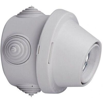 Legrand 0 911 46 Grijze waterdichte E27 lampenhouder - Light Socket Legrand 0 911 46 Grijze waterdichte E27 lampenhouder - Light Socket