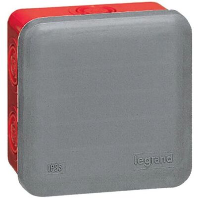 Boîte de jonction électrique Legrand 092009 - IP55, résistance à 960°C, pour dispositifs actifs - Publicité Boîte de jonction électrique Legrand 092009 - IP55, résistance à 960°C, pour dispositifs actifs - Publicité