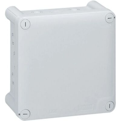 Legrand 092034 Graue quadratische wasserdichte Anschlussdose - Oberflächenmontage Legrand 092034 Graue quadratische wasserdichte Anschlussdose - Oberflächenmontage