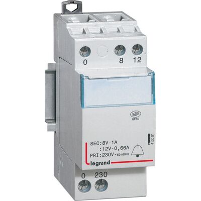 Interruptor automático Legrand 927 78 - Transformador de timbre compatible Interruptor automático Legrand 927 78 - Transformador de timbre compatible