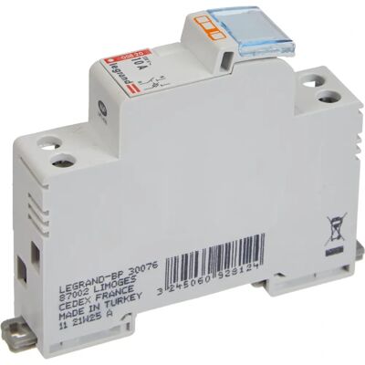 Portafusible Legrand LEG92812 - Protección de circuito de iluminación Portafusible Legrand LEG92812 - Protección de circuito de iluminación