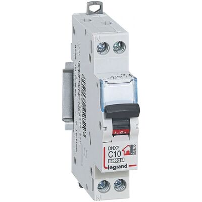 Disjoncteur DNX 4500 - 10A - Courbe C - Publicité Disjoncteur DNX 4500 - 10A - Courbe C - Publicité