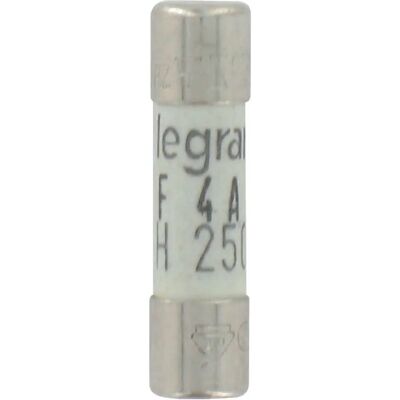 Cartouche céramique Legrand - 4A, 20mm - Publicité Cartouche céramique Legrand - 4A, 20mm - Publicité