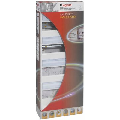Accessoire pour tableau électrique Legrand 093023 - 4 rangées - 52 modules - Publicité Accessoire pour tableau électrique Legrand 093023 - 4 rangées - 52 modules - Publicité