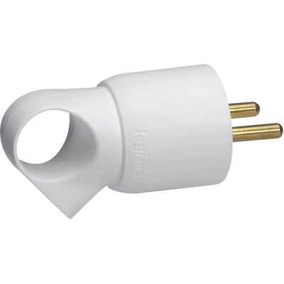 Legrand Enchufe macho 2P+T Blanco - Enchufe eléctrico Legrand Enchufe macho 2P+T Blanco - Enchufe eléctrico