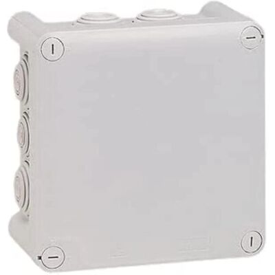 Scatola di derivazione quadrata IP55 Legrand - 130x130x74 mm Scatola di derivazione quadrata IP55 Legrand - 130x130x74 mm