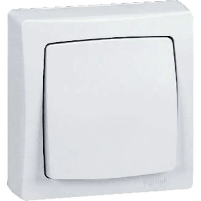 Legrand 097340 Ytströmbrytare - 2300W 230V Vit Legrand 097340 Ytströmbrytare - 2300W 230V Vit