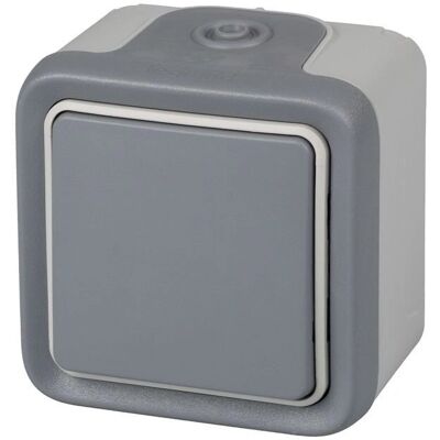 LEGRAND Oberflächen-Schalter Grau IP55 - 95x120mm - Außen LEGRAND Oberflächen-Schalter Grau IP55 - 95x120mm - Außen