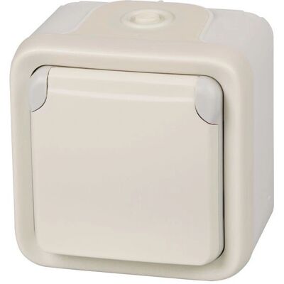 Enchufe exterior Legrand Plexo blanco - Enchufe eléctrico Enchufe exterior Legrand Plexo blanco - Enchufe eléctrico