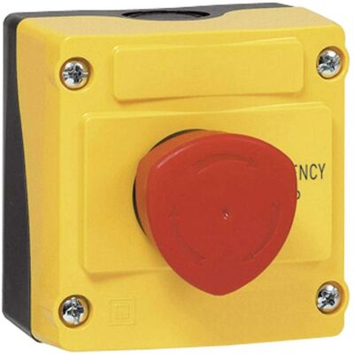 BACO LBX10410 Not-Aus-Taster - Rot, IP66, 240 V/AC BACO LBX10410 Not-Aus-Taster - Rot, IP66, 240 V/AC