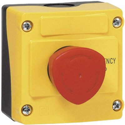 BACO LBX10510 Arresto di emergenza - Rosso, IP66, 240V/AC BACO LBX10510 Arresto di emergenza - Rosso, IP66, 240V/AC