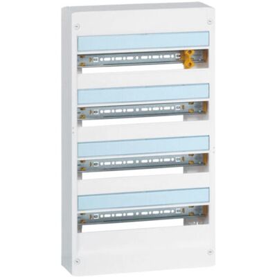 Legrand 401224 Stoßfestes Elektronikgehäuse - 4 Reihen, 18 Module Legrand 401224 Stoßfestes Elektronikgehäuse - 4 Reihen, 18 Module