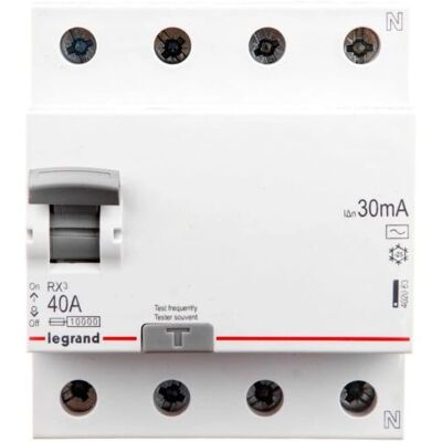 Legrand P304 RX3 Interrupteur différentiel 4 pôles - Disjoncteur différentiel - Publicité Legrand P304 RX3 Interrupteur différentiel 4 pôles - Disjoncteur différentiel - Publicité