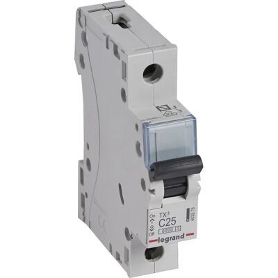 Legrand 403578 Zekering - 6000A, Curva C, 25A Legrand 403578 Zekering - 6000A, Curva C, 25A