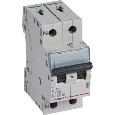 Legrand 403585 Interruptor Automático - 6kA, 10A, Curva C Legrand 403585 Interruptor Automático - 6kA, 10A, Curva C