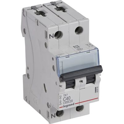 Legrand 403590 Interruptor Automático - 40A Unipolar C - Carril DIN Legrand 403590 Interruptor Automático - 40A Unipolar C - Carril DIN