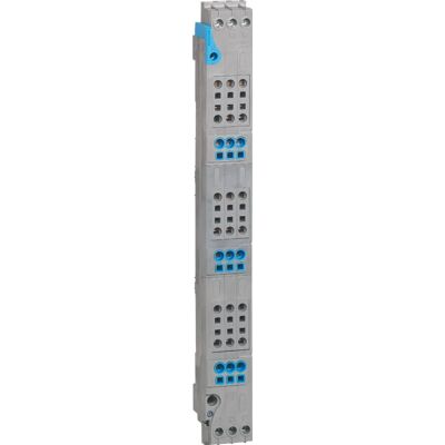 Legrand 405034 Bloc de distribution vertical - 125A, 4 rangées - Publicité Legrand 405034 Bloc de distribution vertical - 125A, 4 rangées - Publicité