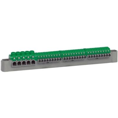 Legrand 405055 Terminal Électrique Vert - Supporte 5+27 Fils - Boîte 13 Modules Legrand 405055 Terminal Électrique Vert - Supporte 5+27 Fils - Boîte 13 Modules