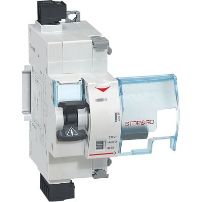 Legrand 406288 Interrupteur Automatique Reset Stop&Go - 2 Modules - Publicité Legrand 406288 Interrupteur Automatique Reset Stop&Go - 2 Modules - Publicité
