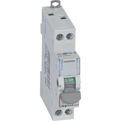 Legrand 406432 2-polig 20A 400V Leitungsschutzschalter - 1 Modul Legrand 406432 2-polig 20A 400V Leitungsschutzschalter - 1 Modul