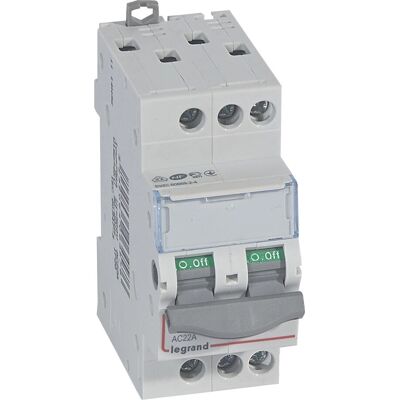 Legrand 406457 Interruptor automático - 3P 20A Legrand 406457 Interruptor automático - 3P 20A