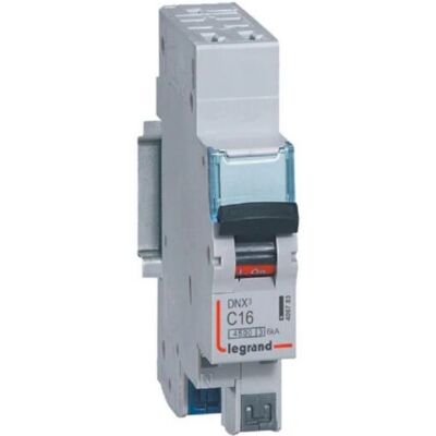 Legrand Disjoncteur DNX3 4500 - 16A, Courbe C, 4.5kA, Montage DIN - Publicité Legrand Disjoncteur DNX3 4500 - 16A, Courbe C, 4.5kA, Montage DIN - Publicité