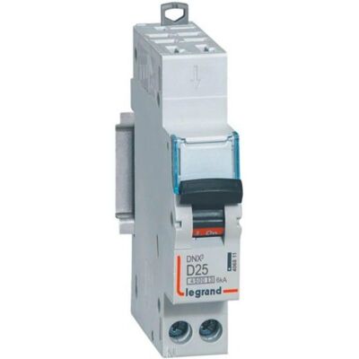 Legrand DNX3 1P+NG D25 4500A/6KA Auto - Disjoncteur - Publicité Legrand DNX3 1P+NG D25 4500A/6KA Auto - Disjoncteur - Publicité