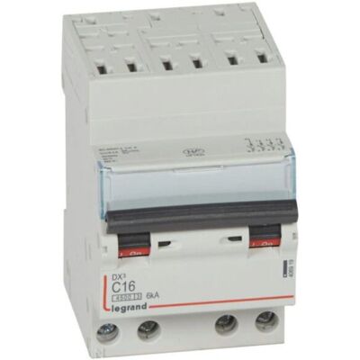 Legrand Disjoncteur 406919 - 4500A, 400V, 16A, 4P - Publicité Legrand Disjoncteur 406919 - 4500A, 400V, 16A, 4P - Publicité