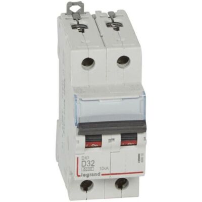 Disjoncteur DX³ 6000A/10KA Legrand - 2 pôles - 230V-400V - Publicité Disjoncteur DX³ 6000A/10KA Legrand - 2 pôles - 230V-400V - Publicité