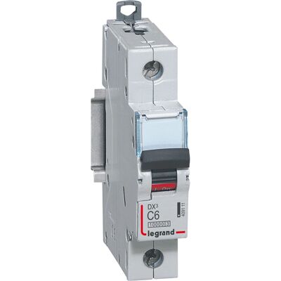 Legrand 409111 Circuit Breaker - Thermisch Magneet 6A Legrand 409111 Circuit Breaker - Thermisch Magneet 6A