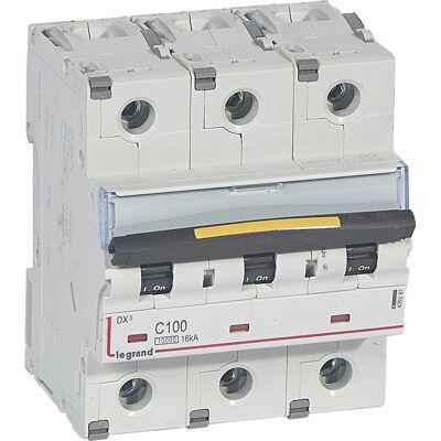 Legrand 409281 Disyuntor - 3P 100A 10kA Legrand 409281 Disyuntor - 3P 100A 10kA