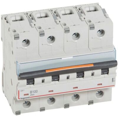 Legrand 409750 Leitungsschutzschalter - 4-polig 100A IP20 Legrand 409750 Leitungsschutzschalter - 4-polig 100A IP20
