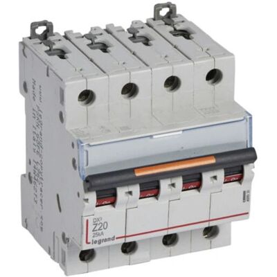 Legrand 409936 Schutzschalter - 25kA, 4P Z20 Legrand 409936 Schutzschalter - 25kA, 4P Z20
