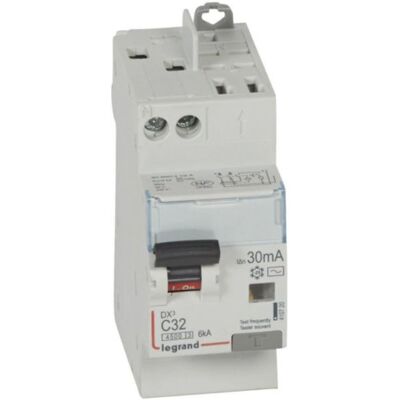 Disjoncteur différentiel Legrand DX3 4500 - 2P 230V 32A - IP20 - Publicité Disjoncteur différentiel Legrand DX3 4500 - 2P 230V 32A - IP20 - Publicité