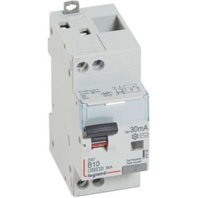 Legrand 410734 Disjoncteur Différentiel - 30mA - 10A - Gris - Publicité Legrand 410734 Disjoncteur Différentiel - 30mA - 10A - Gris - Publicité