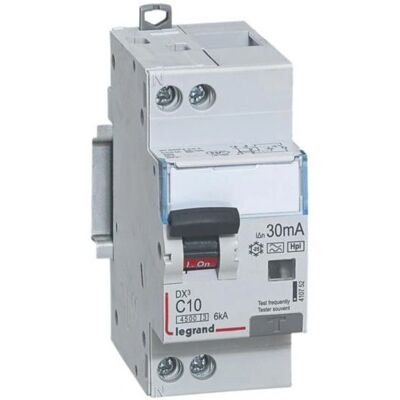 Disjoncteur Legrand DX³4500 - 230V 10A 2 Modules - Publicité Disjoncteur Legrand DX³4500 - 230V 10A 2 Modules - Publicité