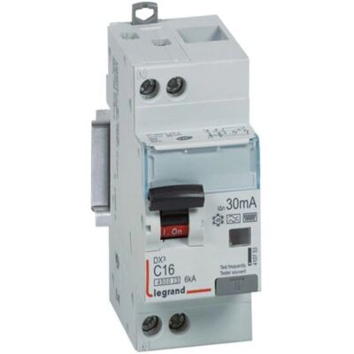Legrand DX³ 4500 Disjoncteur Différentiel - 16A, IP20, 4.5kA - Courbe C - Publicité Legrand DX³ 4500 Disjoncteur Différentiel - 16A, IP20, 4.5kA - Courbe C - Publicité