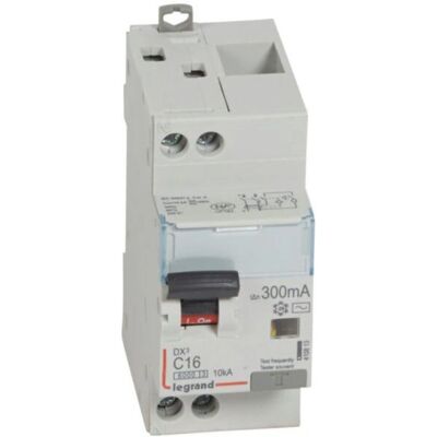 Interruptor diferencial monobloque DX³6000 16A - 2 polos - IP20 Interruptor diferencial monobloque DX³6000 16A - 2 polos - IP20