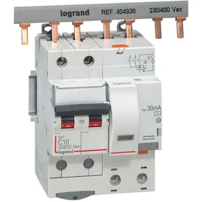 Legrand 411157 Disjoncteur - Bipolaire, 10A, Type AC - Publicité Legrand 411157 Disjoncteur - Bipolaire, 10A, Type AC - Publicité