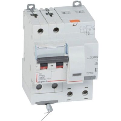 Legrand DX³6000 Disjoncteur - 20A, 2P, IP20 - 50Hz - Publicité Legrand DX³6000 Disjoncteur - 20A, 2P, IP20 - 50Hz - Publicité
