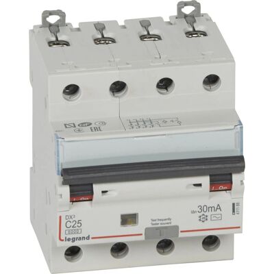 Legrand 411188 Interruptor - 25A 4P IP20 Legrand 411188 Interruptor - 25A 4P IP20