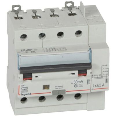Interruptor de circuito Legrand 411198 - 6000A, 4P, 400V, IP20, DX³ Interruptor de circuito Legrand 411198 - 6000A, 4P, 400V, IP20, DX³