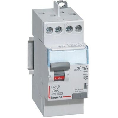 Legrand RCCB 25A Type AC - 1P+N - Sensibilité 30mA - Publicité Legrand RCCB 25A Type AC - 1P+N - Sensibilité 30mA - Publicité