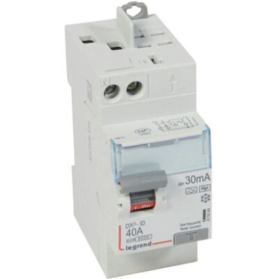 Interrupteur lumière Legrand 411644 - 40A, Type F, 2 pôles, 30mA, 230V - Publicité Interrupteur lumière Legrand 411644 - 40A, Type F, 2 pôles, 30mA, 230V - Publicité