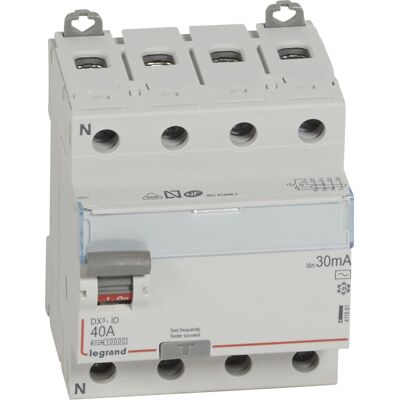 Legrand 411661 Interruptor diferencial 4P 40A 30mA Legrand 411661 Interruptor diferencial 4P 40A 30mA