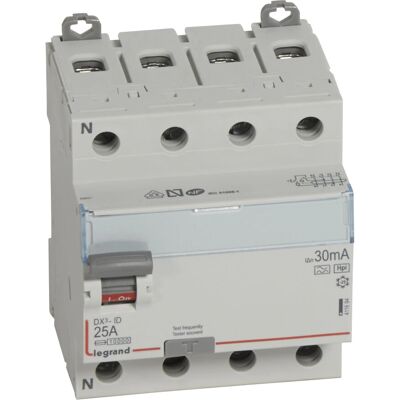 Disjoncteur Legrand 411694 - 4P, 25A, Type HPI - Publicité Disjoncteur Legrand 411694 - 4P, 25A, Type HPI - Publicité