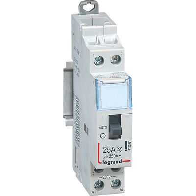 Legrand 412501 Kontaktschalter - Hilfskontakt - 25A, 230V, 2P Legrand 412501 Kontaktschalter - Hilfskontakt - 25A, 230V, 2P